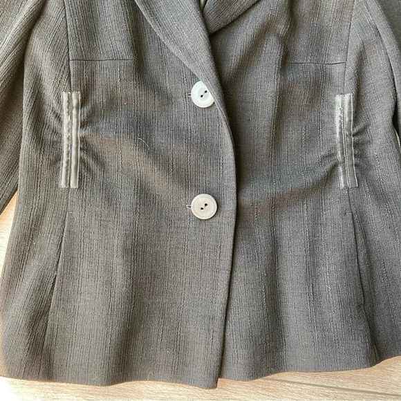 Evelin Brandt  Berlin Wool Blend Made In Germany Blazer - Picture 5 of 14